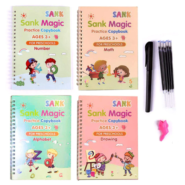 Caderno de Caligrafia Mágico Infantil - Oferta Volta as Aulas Compre 1 leve 4