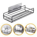 Porta Shampoo Para Banheiro Box Sem Furo Aramado Retangular