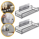 Kit 2 Porta Shampoo Para Banheiro Box Sem Furo Aramado Retangular