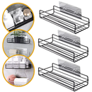 Kit 3 Porta Shampoo Para Banheiro Box Sem Furo Aramado Retangular