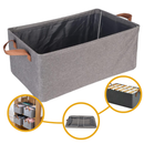 Caixa Organizadora Dobrável 25L com Alças – Praticidade e Estilo para Organizar Qualquer Espaço