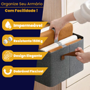 Caixa Organizadora Dobrável 25L com Alças – Kit com 2, 4, 6, 8 ou 10 Unidades para Organizar com Estilo e Economia de Espaço