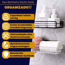 Porta Shampoo Para Banheiro Box Sem Furo Aramado Retangular