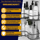Porta Shampoo Para Banheiro Box Sem Furo De Canto
