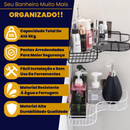 Kit 3 Porta Shampoo Para Banheiro Box Sem Furo De Canto