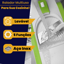 Cortador e Fatiador Multifuncional com Lâminas Inox – 8 Tipos de Corte para Cozinhar com Agilidade e Precisão