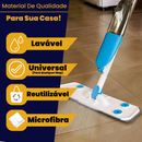 Refil de Microfibra Verde para Mop Spray – Limpeza Profunda Sem Esforço, Sem Riscos e com Sustentabilidade