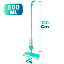 Mop Spray 3 em 1 com Reservatório 400ml – Limpeza Rápida e Eficiente: Lava, Enxágua e Seca Sem Esforço