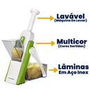 Cortador e Fatiador Multifuncional com Lâminas Inox – 8 Tipos de Corte para Cozinhar com Agilidade e Precisão