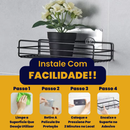 Kit 3 Porta Shampoo Para Banheiro Box Sem Furo Aramado Retangular