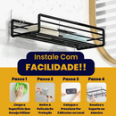 Kit 4 Porta Shampoo Para Banheiro Box Sem Furo Aramado Retangular
