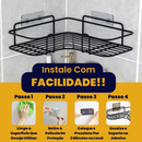 Kit 4 Porta Shampoo Para Banheiro Box Sem Furo De Canto