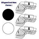 Kit 3 Porta Shampoo Para Banheiro Box Sem Furo De Canto