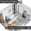 Sapateira com Cabideiro 4 Andares – Organize 12 Pares + Roupas e Acessórios em um Só Lugar