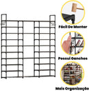 Sapateira Organizadora Multiuso Vertical 10 Andares Prateleira Tênis Sapatos 50 a 55 Pares