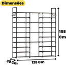 Sapateira Organizadora Multiuso Vertical 10 Andares Prateleira Tênis Sapatos 50 a 55 Pares