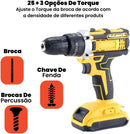 Furadeira e Parafusadeira 21V – Praticidade e Eficiência para o Dia a Dia