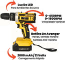 Furadeira e Parafusadeira 21V – Praticidade e Eficiência para o Dia a Dia