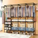 Arara Cabideiro com Sapateira e 10 Prateleiras – 4 Colunas, Super Resistente e Espaçosa para Closet e Quarto