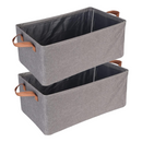 Caixa Organizadora Dobrável 25L com Alças – Kit com 2, 4, 6, 8 ou 10 Unidades para Organizar com Estilo e Economia de Espaço