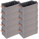 Caixa Organizadora Dobrável 25L com Alças – Kit com 2, 4, 6, 8 ou 10 Unidades para Organizar com Estilo e Economia de Espaço