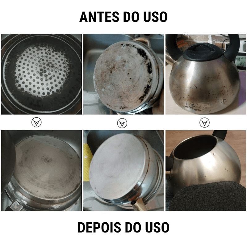 Esponja de Cozinha Mágica Clean Pan - Compre 1 Leve 2