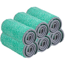 Refil de Microfibra Verde para Mop Spray – Limpeza Profunda Sem Esforço, Sem Riscos e com Sustentabilidade