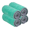 Refil de Microfibra Verde para Mop Spray – Limpeza Profunda Sem Esforço, Sem Riscos e com Sustentabilidade